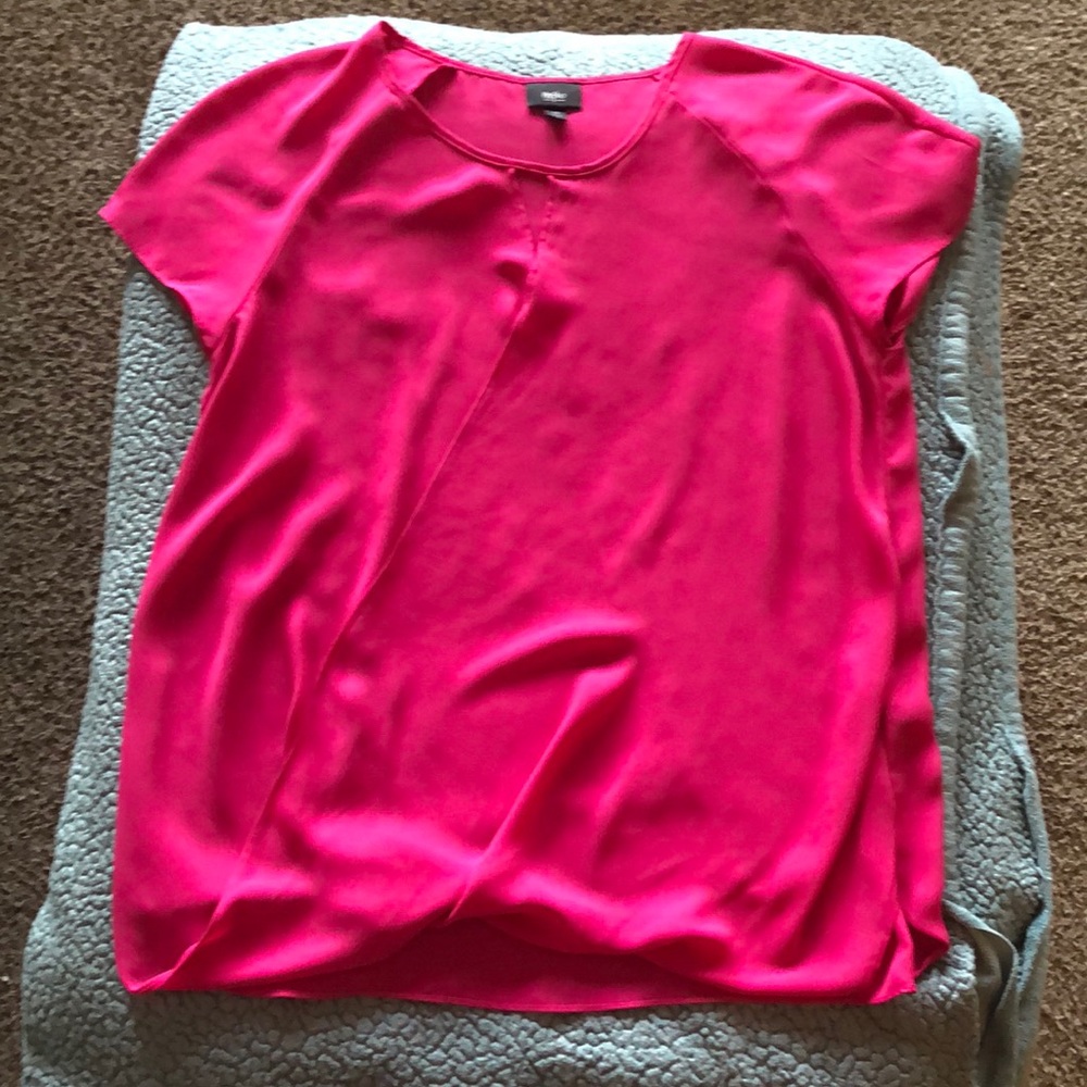 Hot pink blouse